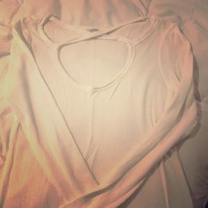 White long sleeve thermal